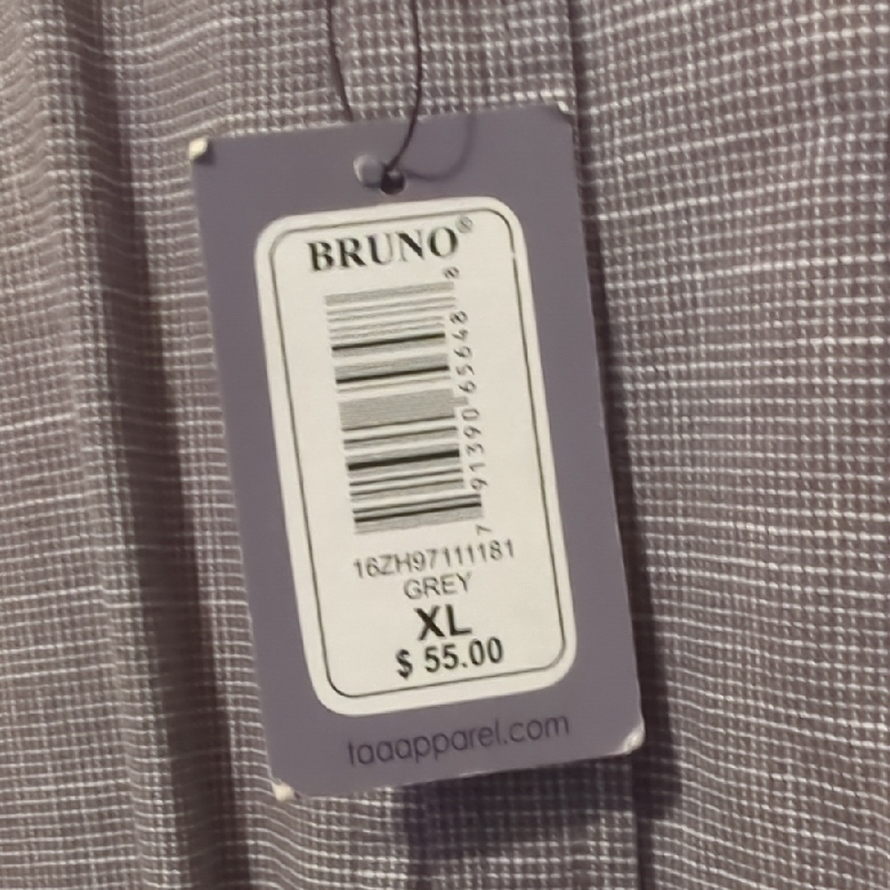Lux Casual Brown Button-Down Shirt - Picture 3 of 3
